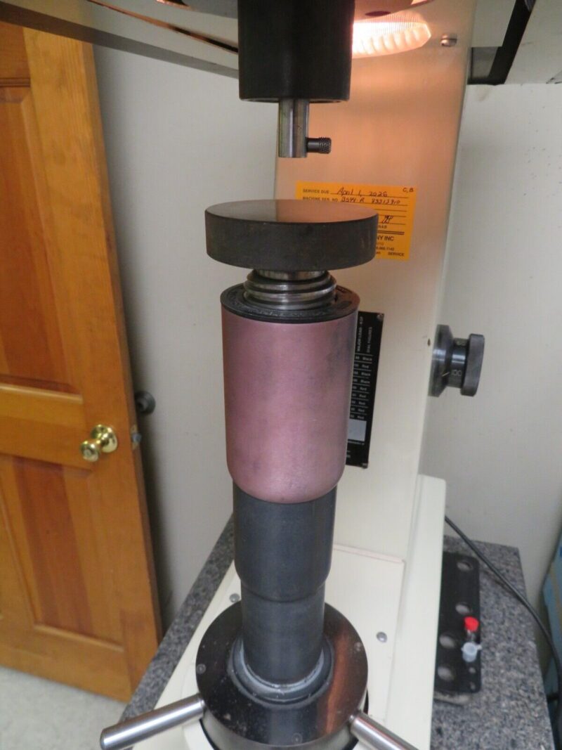 Wilson Rockwell Hardness Tester - Regular Only - B544R calibrated - Image 6