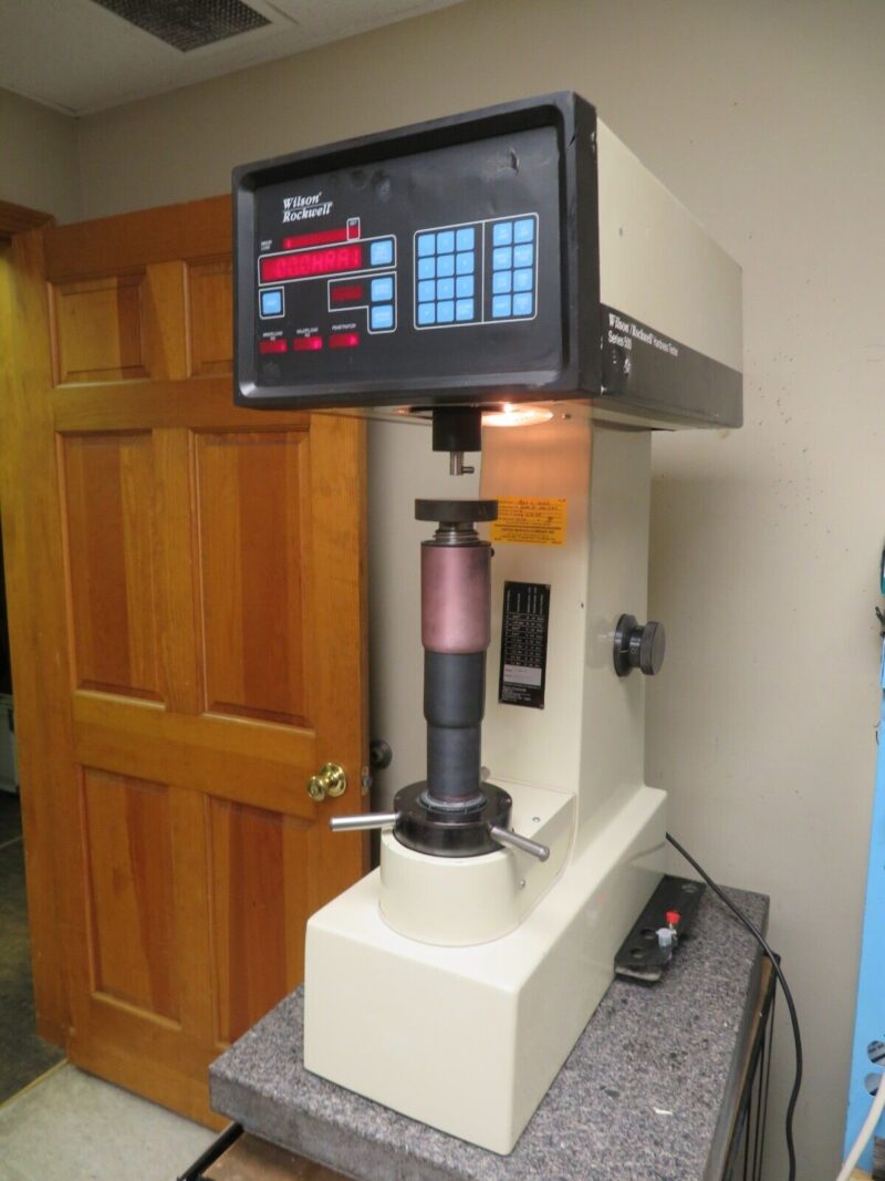 Wilson Rockwell Hardness Tester - Regular Only - B544R calibrated
