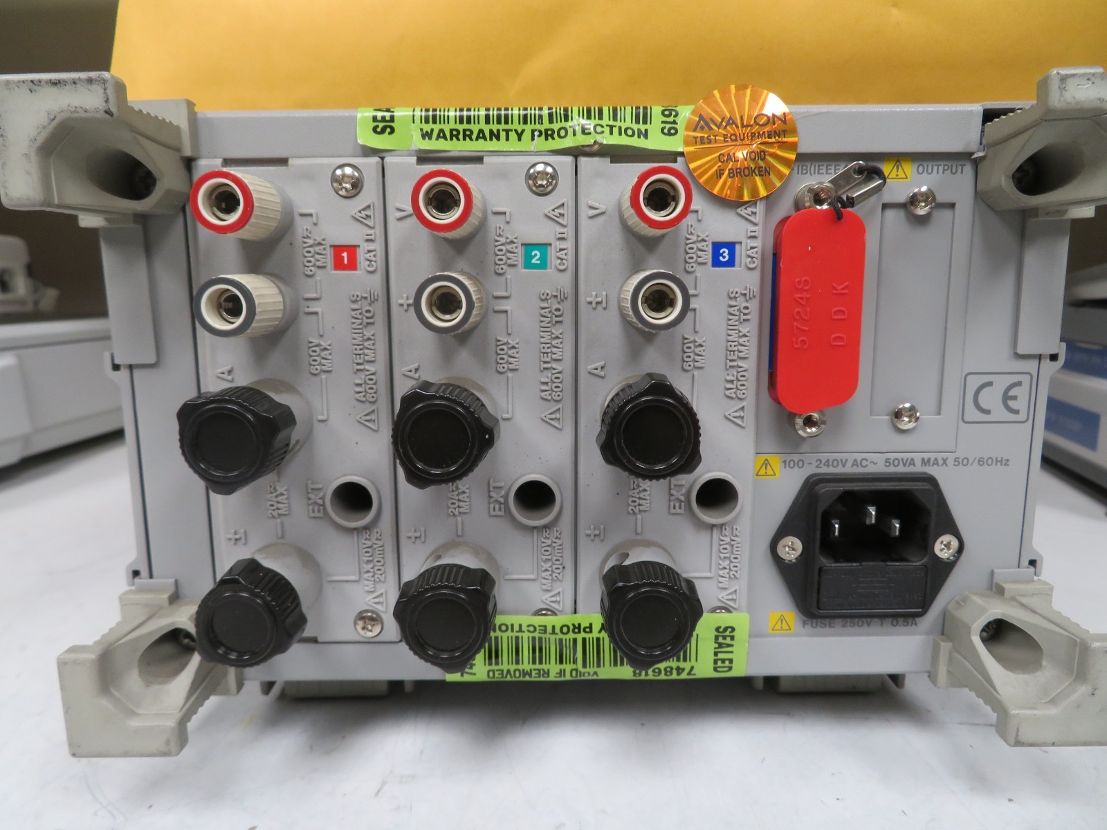 Yokogawa WT130 Digital Power Meter - 3 plugins 1 is BAD - OU43 - Image 6