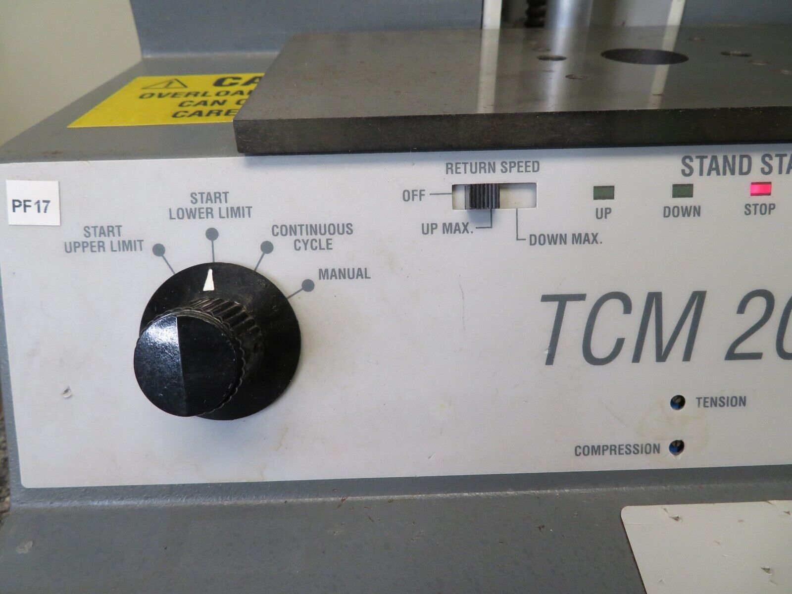 Ametek Chatillon TCM 201 Motorized Test Stand Tension/Compression Force Tester - Image 4