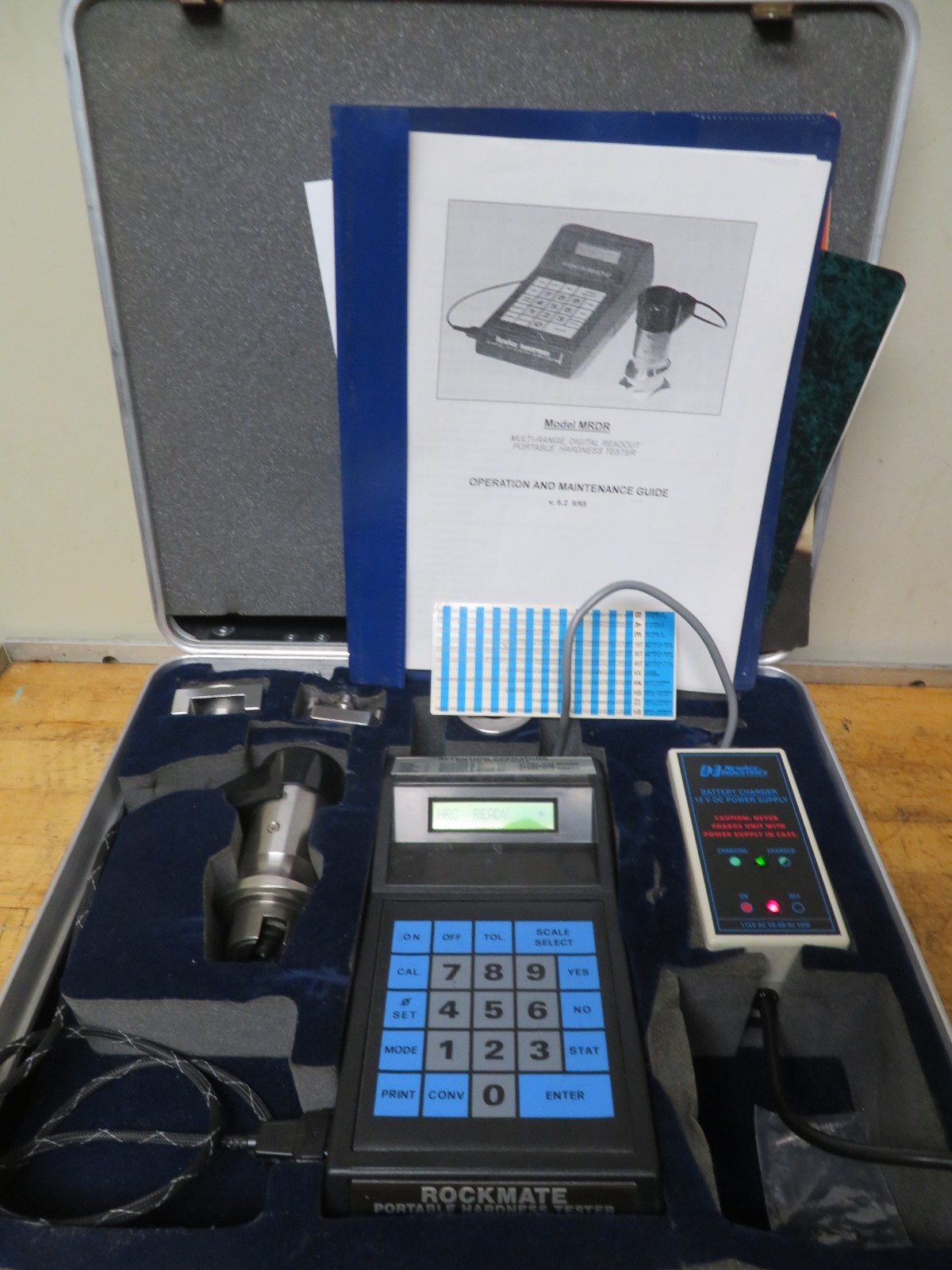 Ametek Newage Rockmate Hardness Tester Model QH21