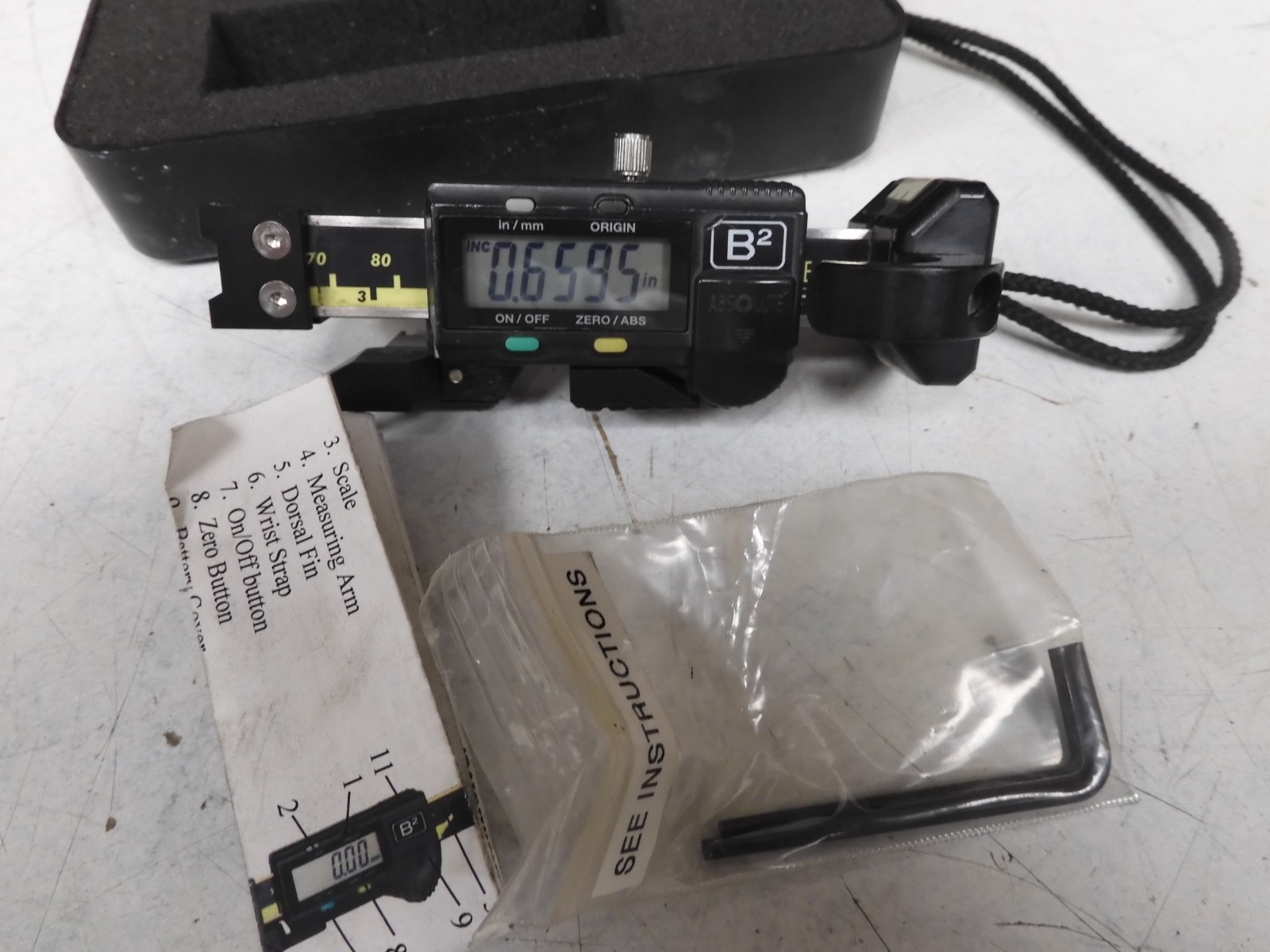 B-Squared Instruments - model GAPSG2 - B2 stepgauge with case - QF11 - Image 3