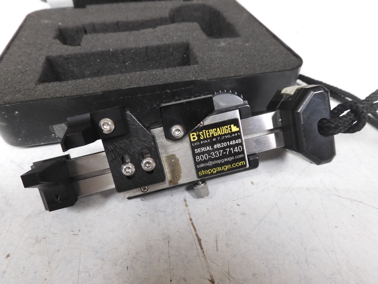 B-Squared Instruments - model GAPSG2 - B2 stepgauge with case - QF11 - Image 4