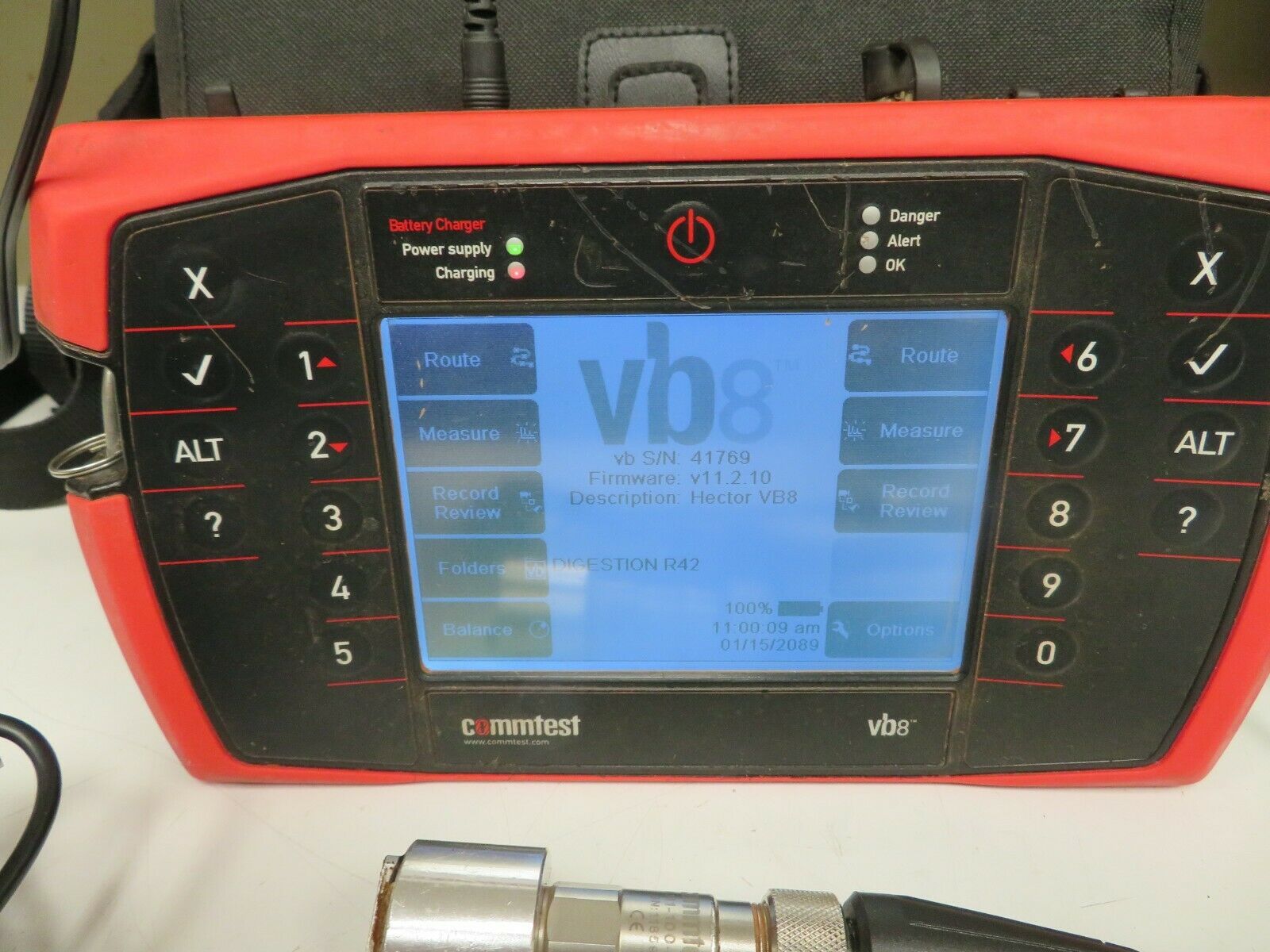 Bently Nevada Commtest VB8 Four Channel Vibration Analysis System OG6