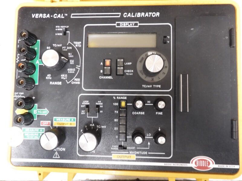 Biddle Versa-Cal Calibrator - model 730290 - PG36 - Image 3