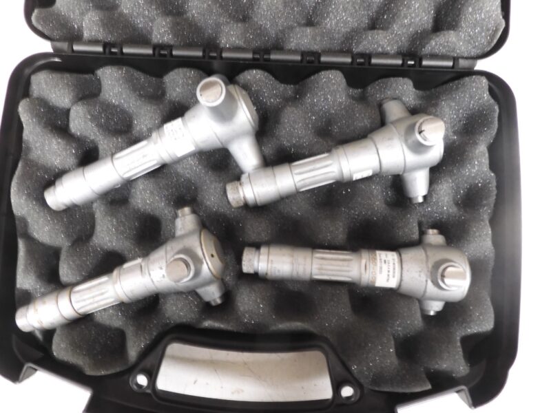 Brown & Sharpe 2-3.6"/.0002" Intrimik/Bore/Holtest Micrometer Set- QB32 - Image 3