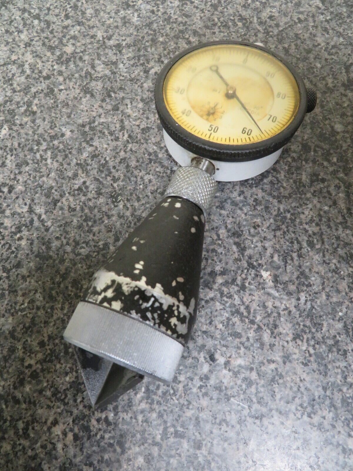 Brunswick 01" .001" 090 DEGREE CHAMFER GAGE PF14 Bullseye Calibration