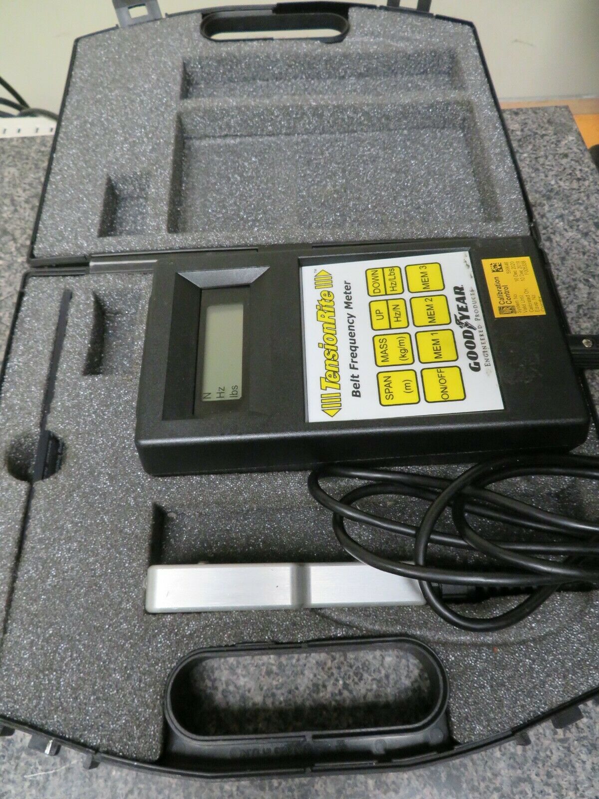 belt frequency meter