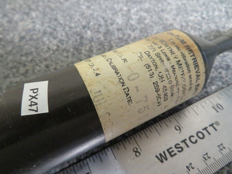 Eli Whitney .750" CMM Datum Retrieval Ball calibration artifact/ Sphere PX47 - Image 3