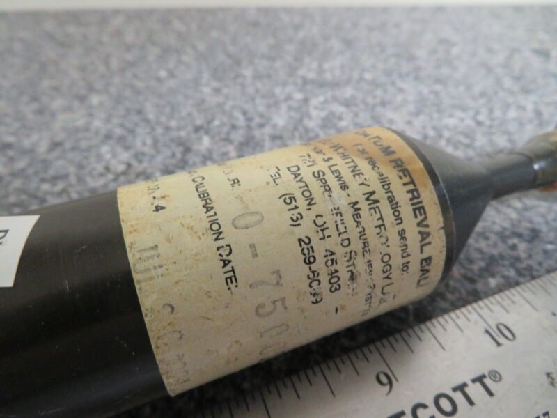 Eli Whitney .750" CMM Datum Retrieval Ball calibration artifact/ Sphere PX47 - Image 5