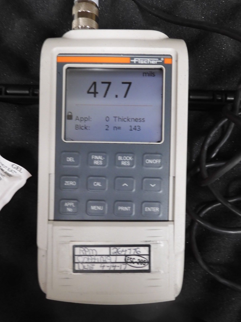 Fischer - model FMP40-C - DualScope Coating Thickness Gauge w/ Probe - PY76 - Image 3