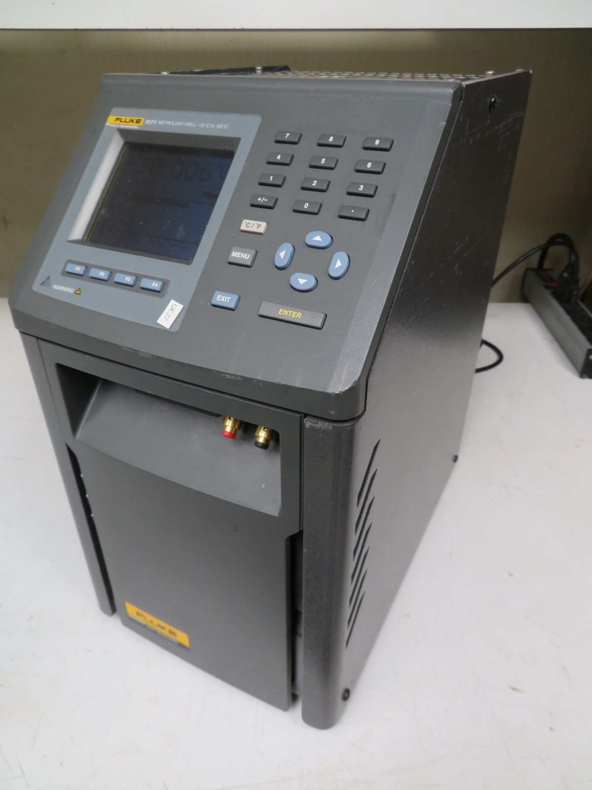 Fluke Calibration 9171 Temperature Metrology Well -30C - 155C w/ Insert QE27
