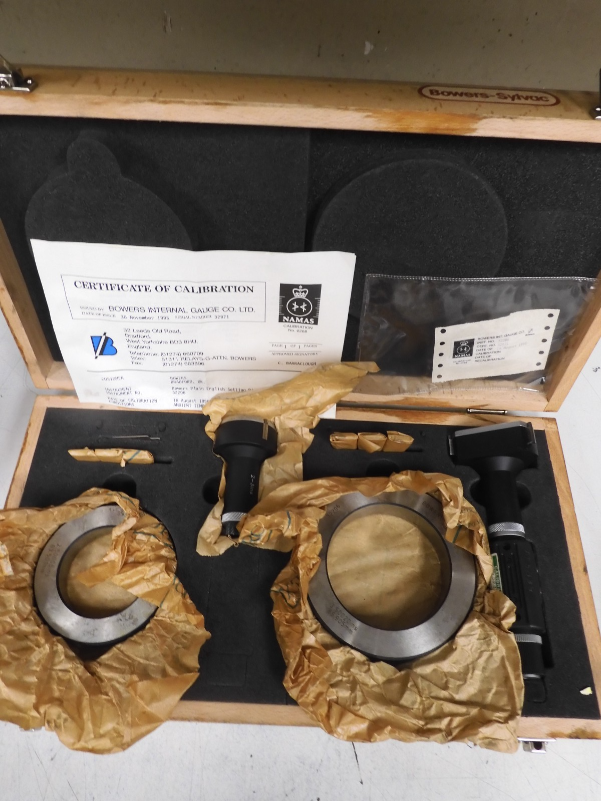 Fowler Bowers - 54-363-100- Bore Gage/Holemike/Intrimik - 2-4"/.00005" - QK31