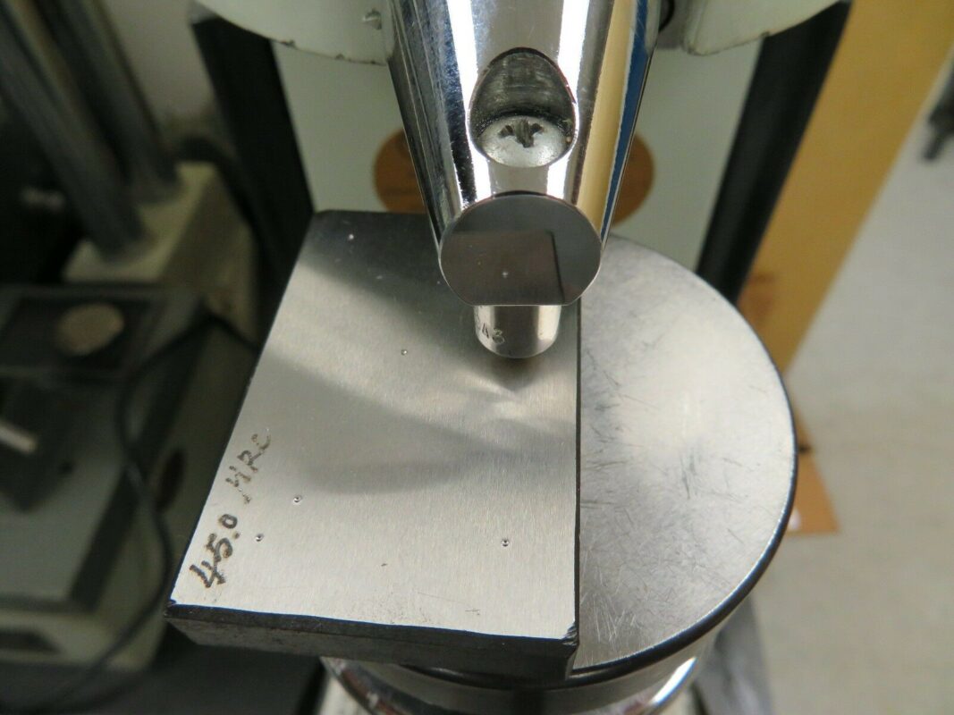 Fowler TH301 TH301 Digital Rockwell Hardness Tester Bullseye Calibration