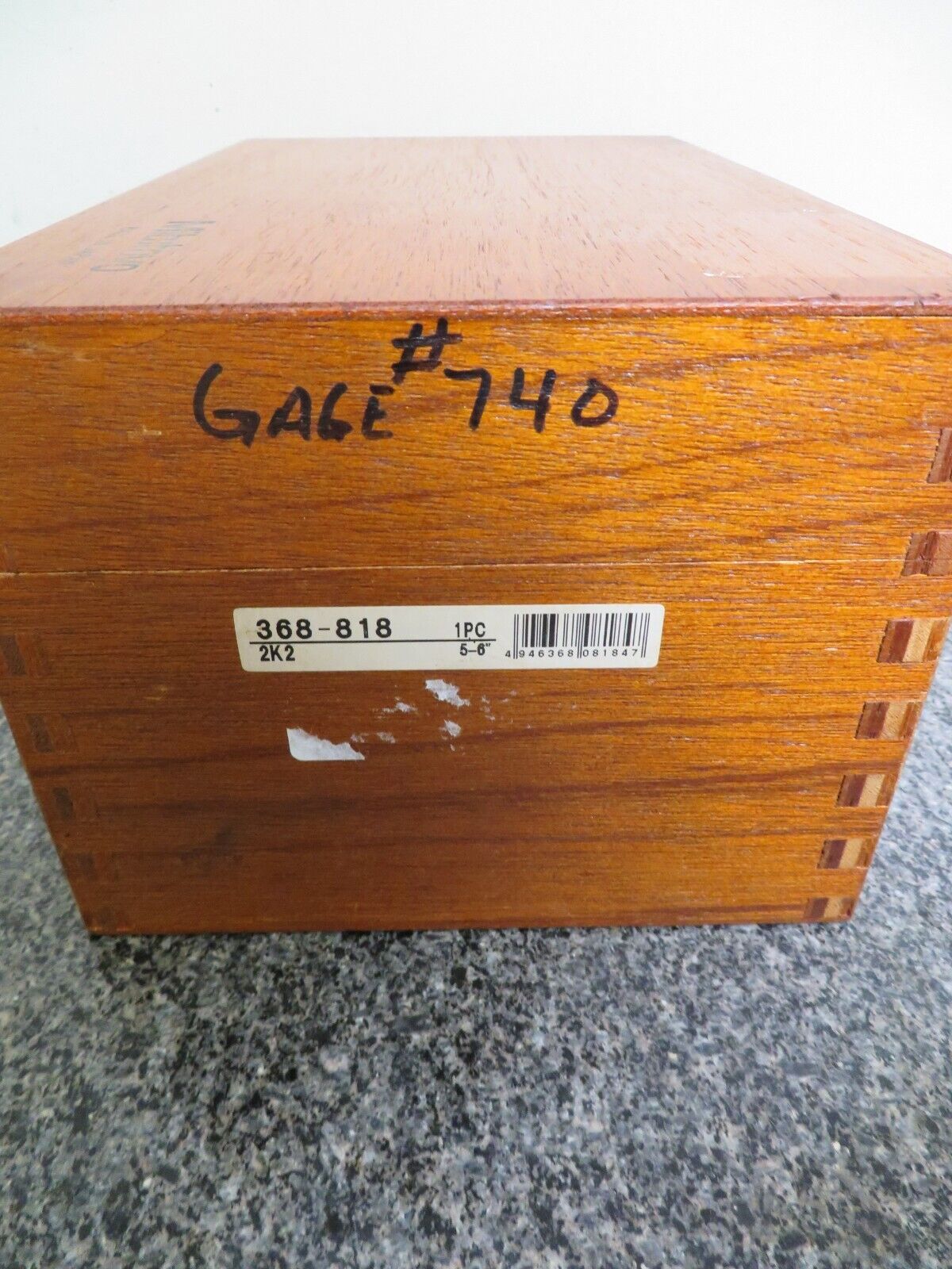 MITUTOYO 368 Holtest 3 point Bore Inside Micrometer 5-6″ Range 0.0002″ PV16 - Image 8