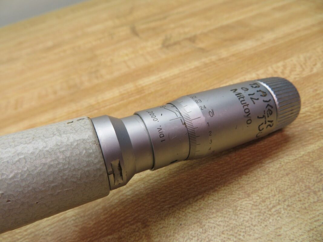 MITUTOYO 368 Holtest 3 point Bore Inside Micrometer 78″ Range 0.0002