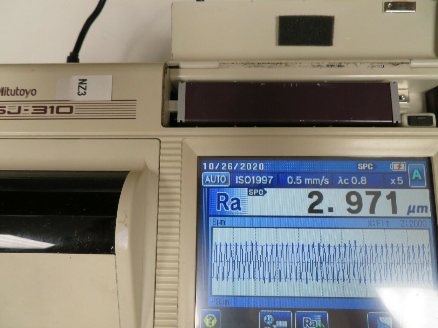 Mitutoyo SJ310 Profilometer Surface Finish Tester Complete tested