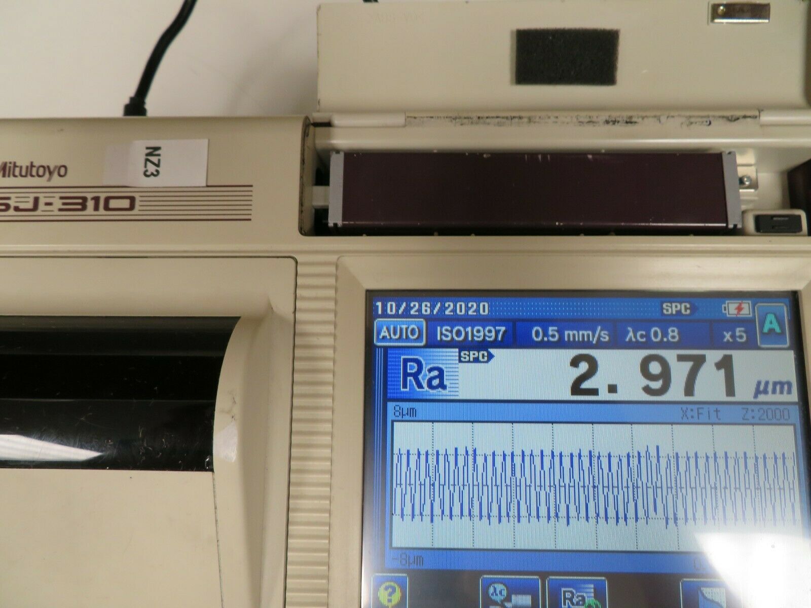 Mitutoyo SJ310 Profilometer Surface Finish Tester Complete tested