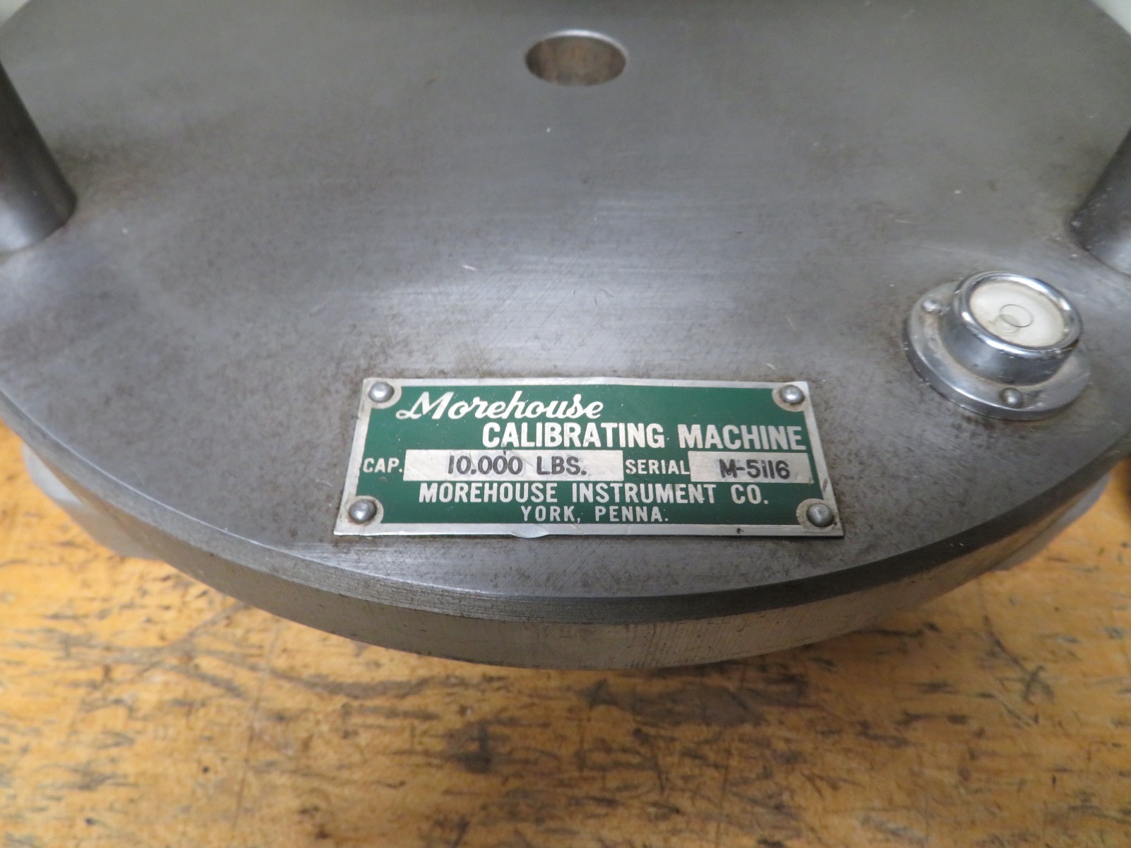 Morehouse UCM-10 Universal Force Calibration Machine 10K ASTM E74, ISO 376 - Image 5