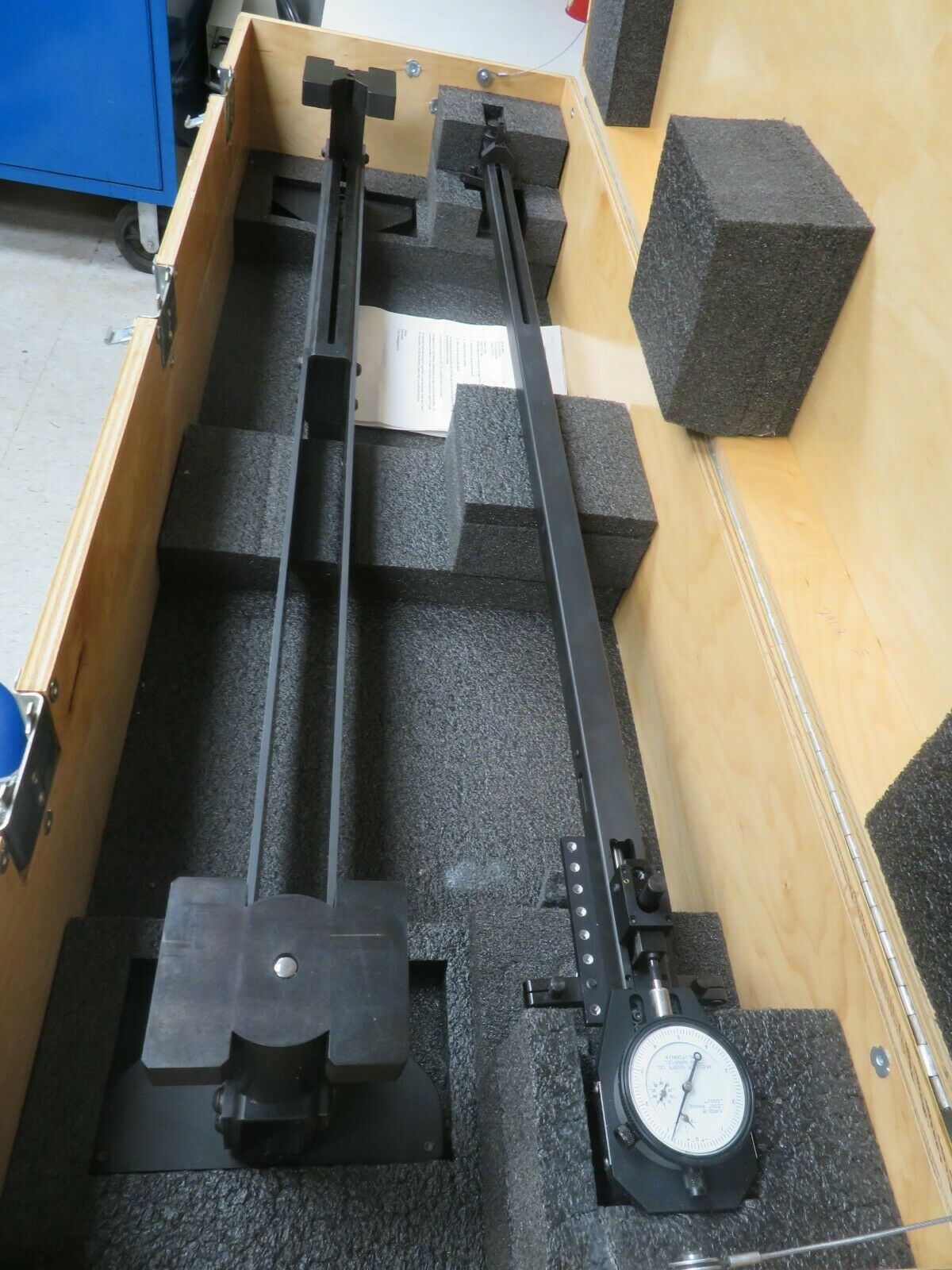 Mueller Gage model 2912S & 312T Shallow Diameter ID/OD Gage Set