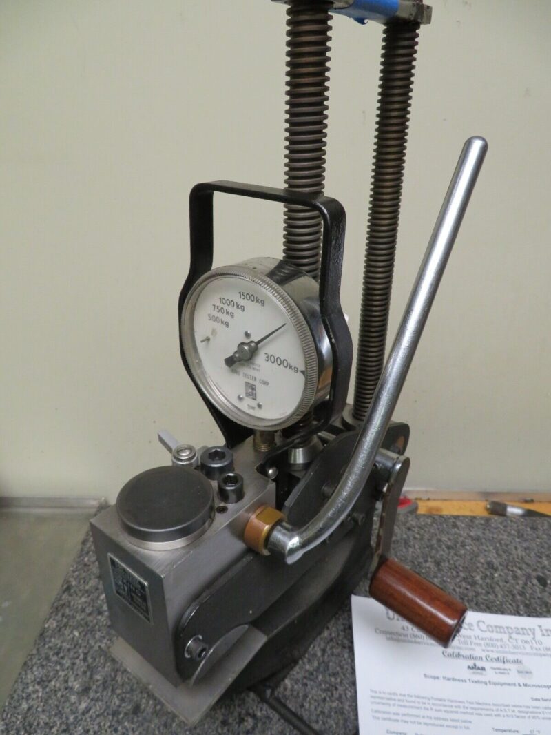 Newage King Test Portable Brinell Hardness Tester - Calibrated  - PO40 - Image 3