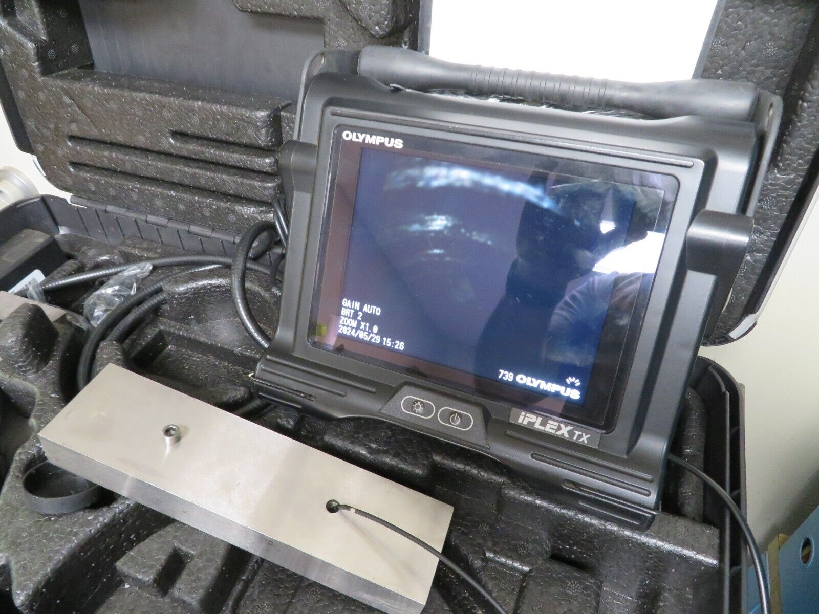 Olympus Iplex TX IV8200T 2MM/48" Industrial Videoscope NDT Flaw Detector GE PO50 - Image 7