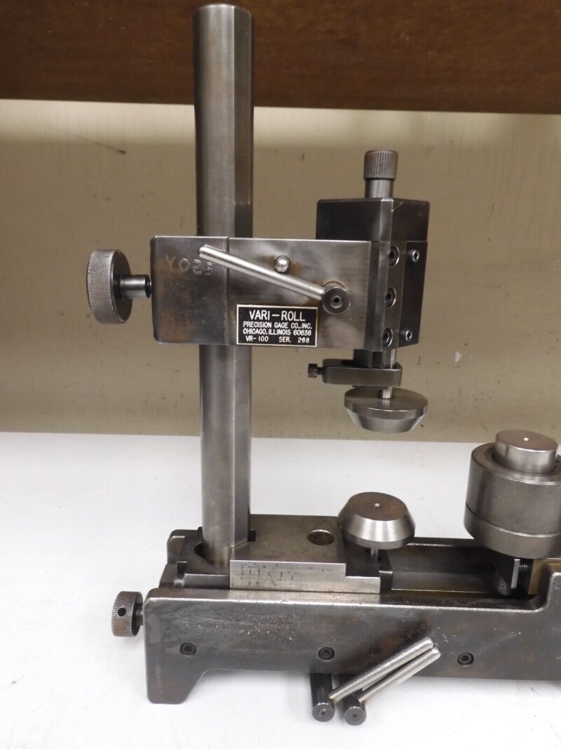 Precision Gage Vari-Roll - 5 3/4"/.0001" - Gear Measuring System Tester - PX72 - Image 3