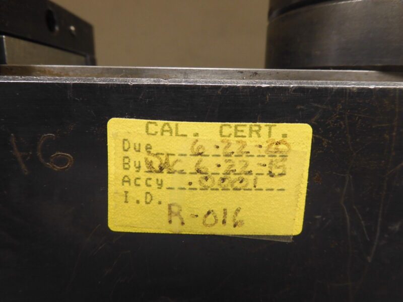 Precision Gage Vari-Roll - 5 3/4"/.0001" - Gear Measuring System Tester - PX72 - Image 7