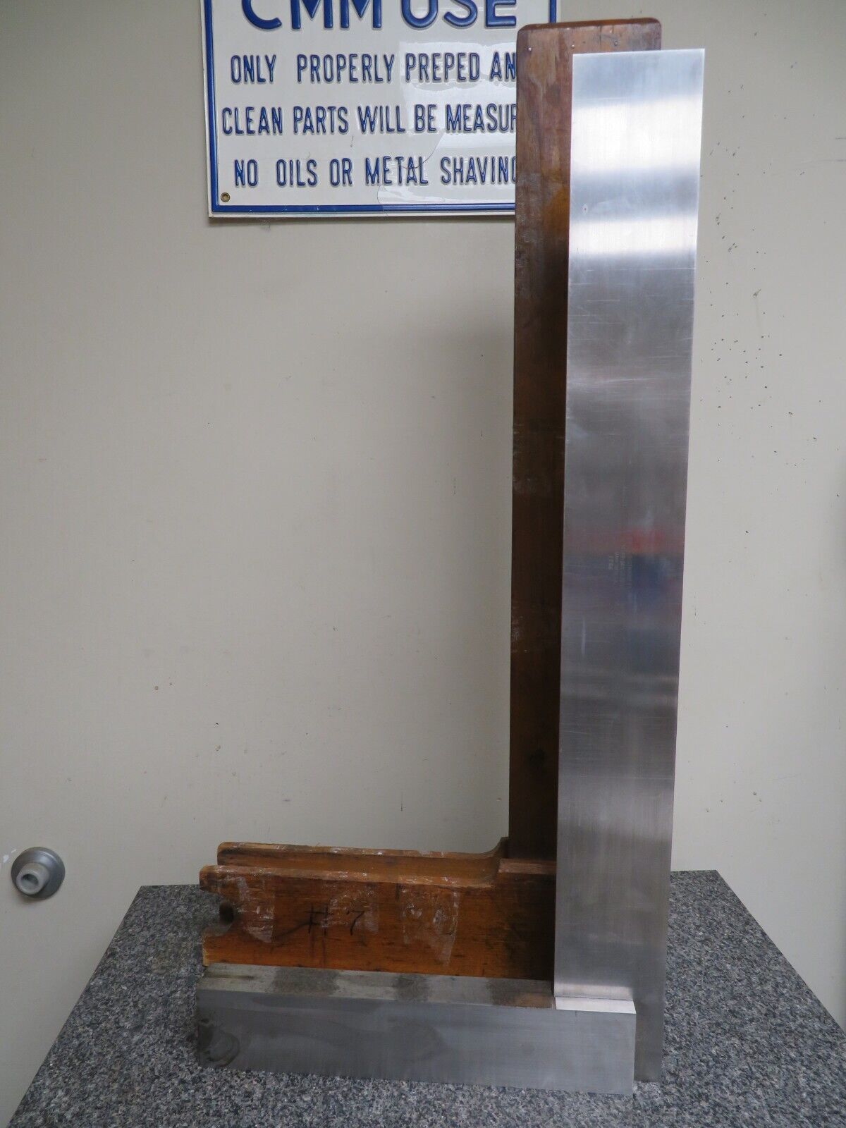 Starrett Master Precision Square, Model 20 24" PV27