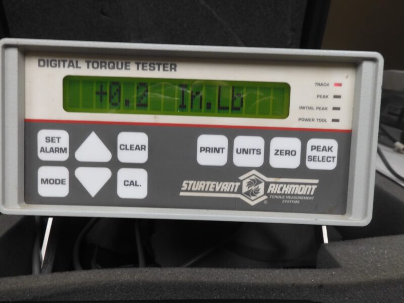 Sturtevant Richmont - 25-250 'LB - Single Transducer Calibration system - QA75 - Image 3