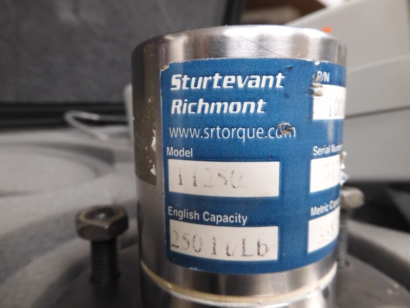 Sturtevant Richmont - 25-250 'LB - Single Transducer Calibration system - QA75 - Image 4