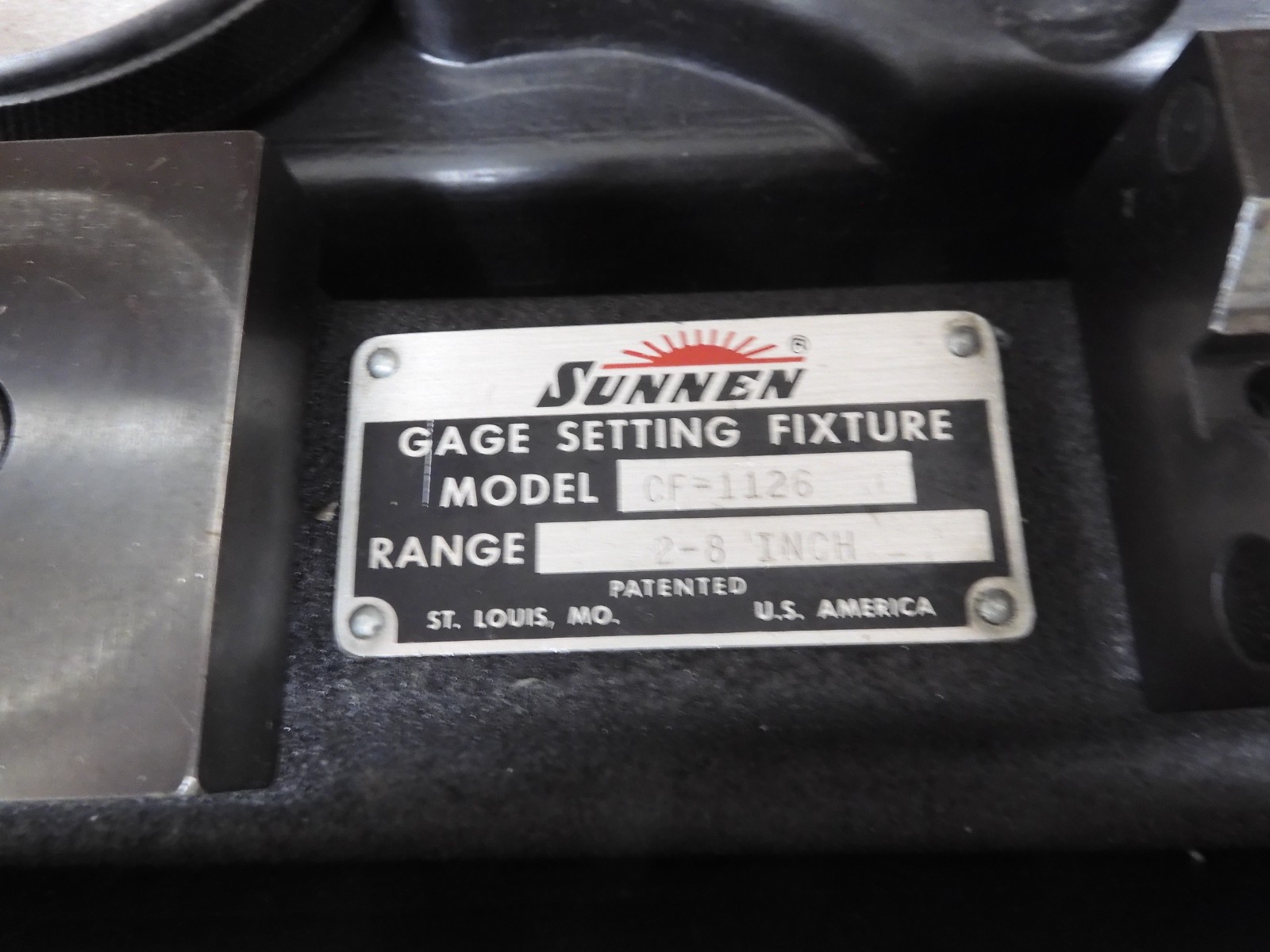 Sunnen CF-1126 Dial Bore Gauge 2-6" Setting Fixture w/ Standards and Case - QF41 - Image 5