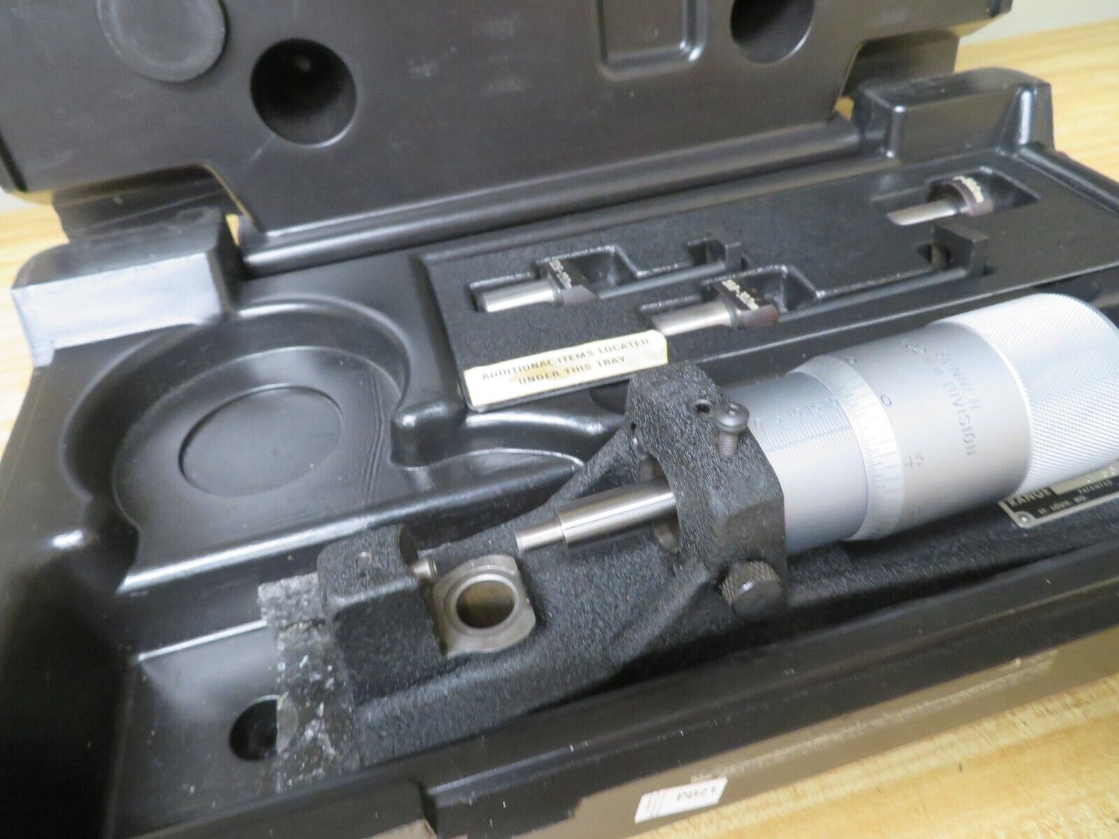 Sunnen CF502M 050mm" Bore Gage Setting Fixture .002mm PB21 Bullseye