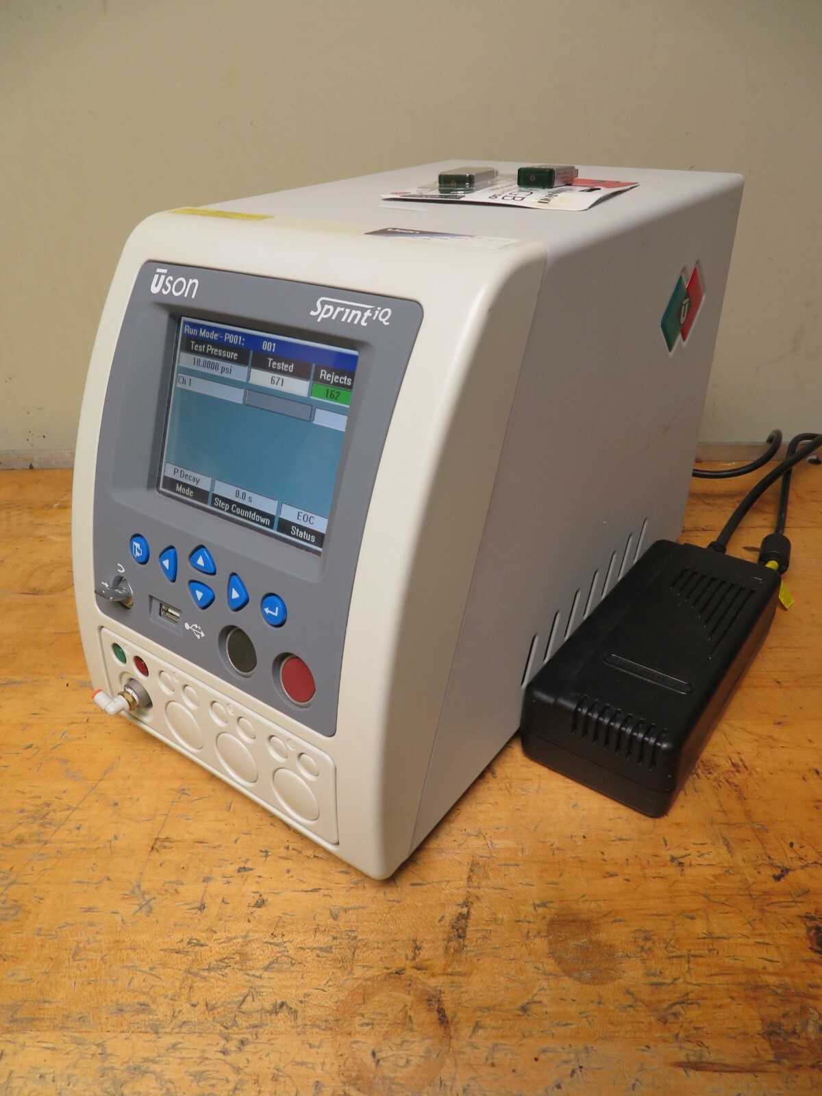 Uson Sprint iQ Leak Flow Tester  0-10 PSIG MDL I-B1SP