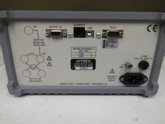 Vitrek -model V70 – AC Hipot Tester, 5 kV AC Safety Tester with ...
