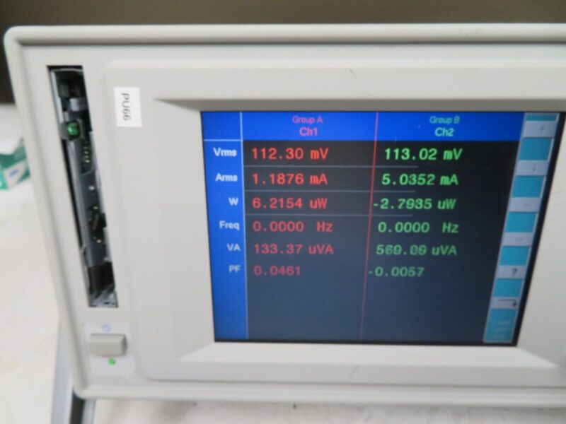 Voltech PM6000 Universal Power Analyzer 2 channel PU66 - Image 4